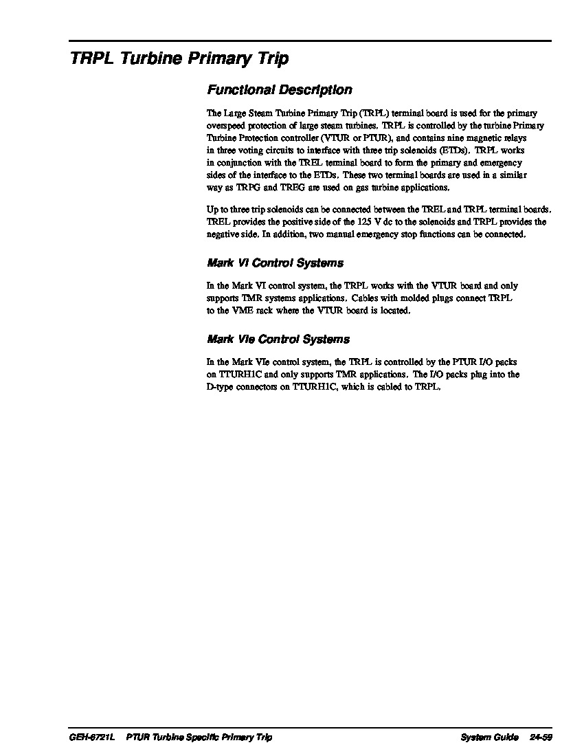 First Page Image of IS200TRPLH1A Mark VIe Control Vol. II System Hardware Guide.pdf